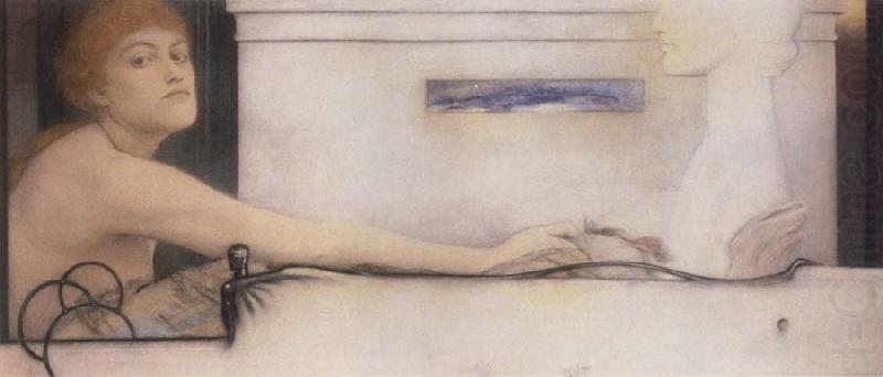 Fernand Khnopff The Offering china oil painting image